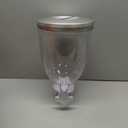 Zevro /GAT202 Indispensable Dry Food Dispenser, Dual Control, Silver