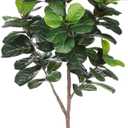 Artificial Fiddle Leaf Fig Tree 6.5ft with 108 Fiddle Leaves