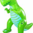 BigMouth Inc. Giant Inflatable Dinosaur Sprinkler, Fun Summer Backyard Water Splash Toy for Kids, 6 Feet Tall, Large