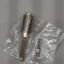 AIMIKE Round Brush for Blow Out, Small Round Hair Brush Nano Thermal Ceramic & Ionic Tech, for Blow Drying & Styling, Curling and Shine - 2.4 inch Barrel w/Boar Bristles