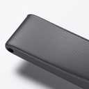 Shorter Car Seat Side Gap Filler Black Set of 2 Pack Between Car Seat Catcher Blacker Between Seat Central Console Organizer Seats Crack Gap Filler Car Seat Gap Plug with Storage Slot Seat Belt Hole