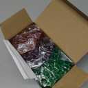 45 Pcs Halloween Plastic Test Tubes Set Green Purple Orange Plastic Shot Tubes for Liquor Candy 16 x 100 mm 13 ml with Black Marker Without Lids for Party Supplies Science Experiments