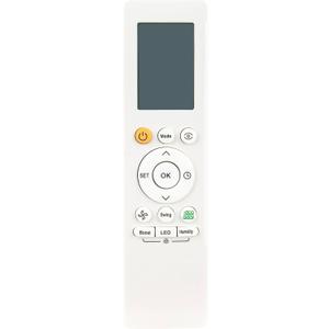 RG10L1(C2HS)/BGEF Replace AC Remote Control Compatible with MIDEA/Carrier Air Conditioner RG10L1(C2HS)/BGEF RG10A(B2S)/BGEFU1 RG10A5(B1)/BGCEFU1 RG10B(B1)/BGEFU1 RG10A4(B1)/BGEFU1