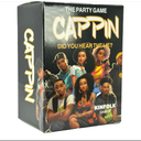 Kinfolk Cappin Bold Adult Drinking Card Game of Truths and Lies, Challenge Your Bluffing Skills, and Honor Black Excellence While Sharing Unfiltered Fun