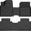 Floor Mats for Nissan Ariya 2023 2024 2025 2026, All Weather Floor Mat for Ariya Accessories TPE Car Floor Mats Heavy Duty Carpet Protection