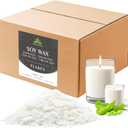 Soy Wax Flakes, Waxcanpy Natural Candle Wax, Organic Soy Wax for Candle Making from Farm, No Additives, Harmless and Pure (10lb)