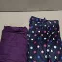 Ekouaer Pajamas For Women Comfy Long Sleeve Jogger Set Lounge Pjs Set With Pockets (X-Large, Purple Polka Dots)