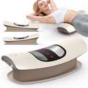 4-in-1 Lower Back Massager with Back Stretching, Massage, Heat & Vibration