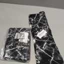 TC LuLaRoe Tall & Curvy Leggings Cute Marbled Tie Dye on Black , Pack Of 2