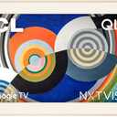 TCL 65 Inch Class NXTVISION Series Picture Frame Canvas Art TV | 65A300W, 2024 Model | QLED 4K HDR Smart Google TV | 120HZ Dolby Atmos Audio | Voice Remote Alexa Google Apple Streaming Television