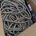 Garden Hose Metal 200FT, Stainless Steel Heavy Duty Water Hose With 10 Function Nozzle, No-Kink, Tough & Flexible, Sturdy and Lightweight, Rust Proof for Yard, Outdoor, RV