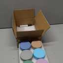 DRKIO 6 Pack Glass Baby Food Storage Containers - 4 Oz Baby Food Jars with Lids Baby Food Maker Microwave Dishwasher Freezer Safe 100% Leak Proof BPA Free Reusable