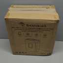 Bonsaii Paper Shredder for Home Use, 3.4 Gal Wastebasket, 6 Sheet Crosscut Paper Credit Cards, Staples, and Clips Shredder for Home Office Use, Portable Handle Design (C237-B New Version)