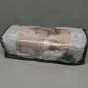 Blackout Linen Curtains 90 Inches Long 60 Inch Wide for Living Room, Bedroom, Pinch Pleated Back Tab, Thermal Insulated, 100% Black Out, 2 Layer Window Drapes for Sliding Door, Beige White, 60x90, 1 Panel