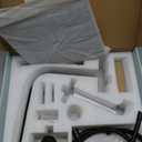 Black Shower Head and Handle Set, Shower Faucet Set with 10 Inch Rain Shower Heads with Handheld Spray Combo, Rainfall Bathroom Shower System Rain Shower Head and Handle Set