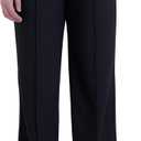 Sunzel Yoga Pants for Women with Pockets, Wide Leg Dress Pants, Business Casual & Work Sweatpants, Flowy Trousers for Travel (Black, S)