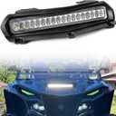 Scoop Hood Light for RMAX 1000 Wolverine RMAX2 RMAX4 1000 2021-2024, PSLER RMAX 1000 Front LED Auxiliary Spot Daytime Running Light Wolverine RMAX2 RMAX4 Accessories