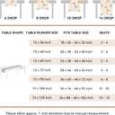 Romanstile Orange Pumpkin Fall Table Runner 13 x 36 Inch, Autumn Thanksgiving Harvest Farmhouse Style Table Decoration for Dining, Holiday, Party Decor