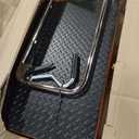 VEVOR TF15 Hydraulic Lift Table Cart, 330lbs Capacity 28.5" with 4 Wheels and Non-Slip Pad, for Material Handling and Transportation, Orange