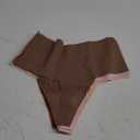 SINOPHANT Seamless Thongs for Women, High Waisted Thong Underwear No Show Panties for Ladies 4 Packs, S