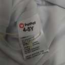 PATPAT Toddler Girl Swimsuit Cute Pattern Print One Piece Ruffle Shoulder Single Spaghetti Strap Bathing Suit (4-5T, Pink)