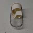 Makeup Brush Holder with LidMakeup Brush Storage Box with Diamond Pattern360 Rotating Waterproof and Dustproof Beauty Brushes Storage for Vanity Bathroom,White