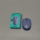 Logitech M170 Wireless Mouse for PC, Mac, Laptop, 2.4 GHz with USB Mini Receiver, Optical Tracking, 12-Months Battery Life, Ambidextrous - Blue Grey