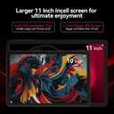 KADYBE Android 15 Tablet 11 inch, 2025 Latest Tablets with 16GB RAM 128GB ROM 1TB Expand, Tablet with Keyboard, 8000mAh Battery, Octa-Core MTK 8786 Tableta with 21 MP Camera, 11" Incell Screen