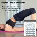 4-Week Low Back Pain Relief Workout, Easy-to-Follow Exercise Guide with Structured Weekly Program