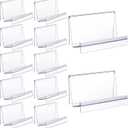Qunclay  Purse Display Stand Clear Acrylic Wallet Display Stand Purse Holder Handbag Organizer for Bag Phone Cards Store