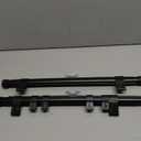 EcoNour Car Side Window Sun Shade (2 Pack) | Retractable Roller Sunshade for Kids | Baby Car Window Shades for UV and Sun Glare Protection | Baby Travel Accessories (15"x17") (Medium)