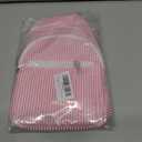 Small Sling Bag for Girls Kids, Floral Flowers Crossbody Fanny Packs, Cute Sling Bag, Birthday Gifts for Teen Girls (Pink Stripes)