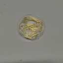 Gold Jumbo Big Paper Clips, 20pcs Oversized Gold Paperclips 50mm/2 inch Non Skid Smooth Finish Steel Wire Office Supply Accessories