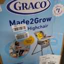 Graco Made2Grow 5-in-1 Convertible Highchair Adjustable Baby to Toddler Seat Hudson