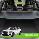 Cargo Cover for 2024 Genesis GV70 2022 2023 2025 2026 Trunk Cover Rear Trunk Security Cover Shielding Shade Car Accessories, Black