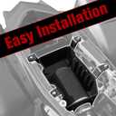 Air Box Cover for Raptor 700 700R, Black High Flow Air Filter Box for Yamaha Raptor 700 700R 2006-2025 Accessories (1PC, Replace OEM #1S3-14411-00-00), Not Included Filter and Tube