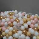GOGOSO Ball Pits Balls for Toddlers Pack of 50 100 200 Plastics Shape Ball Non-Phthalate Non-BPA Non-Toxic 2.2-Inch Crush Proof Play Balls