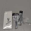 9pcs Kit Stainless Steel Piercing Ball Grabber Tools/ 3mm Piercing Ball Screw Removal Tool/Reusable Bead Clamping Assistant Tool for Changing Jewelry/ 16g 18g Straight & Curved Piercings Taper