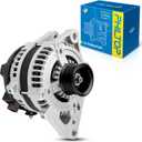 PHILTOP Alternator for Toyota 4Runner 2003-2009 4.0L, 2005-2015 Tacoma 4.0L, Replace# 11139N,11129, 11139, 13984,12V, 130Amp; Rotation: Clockwise, Number of Grooves: 7-Groove Pulley