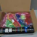 150PCS Glow in the Dark Party Supplies for Kids Adults, Light Up Party Favors with Light Up Glasses, Headband, Rings, 100 Glow Sticks Bulk Party Pack DIY Glow Necklaces Bracelets, Neon Party Supplies