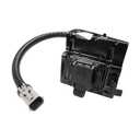 Trailer Wiring Harness Plug Fit for 1999 2000 2001 Ford F250 F350 Super Duty, 4 & 7 Pin Tow Plug with Mounting Bracket, Replace# YC3Z-13A576-CA