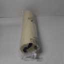 ForPro Full Round Bolster Pillow, Crme, Oil and Stain-Resistant, for Massage and Yoga, 6 R x 26 L