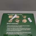 Tailtastic Halloween Cardboard Cat House Playhouse with 2 Scratching Pads & Catnip - Indoor Cat Scratcher Hideaway for Kittens & Cats (14"x14"x13")