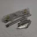 Grill Replacement Parts for Charbroil 463344015, 463343015, 463433016, 463240015, 463432215 Gas Grill, Stainless Steel Heat Plate Shields, Crossover Tubes Burner for Charbroil 4 Burner