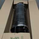 GoldPeak Hardware Cloth 1/2 inch 24 x 100 Ft 19 Gauge - Black Vinyl Coated Chicken Wire Mesh Roll Chicken Wire Fencing Garden Fence Welded Wire Fencing Hardware Mesh