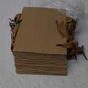 BagDream 8.6x4x7 25Pcs Brown Kraft Paper Bags with Handles, Heavy Duty Small Gift Bags for Party Favor, Retail, Merchandise, Soft Cloth Handle Sturdy Paper Sacks