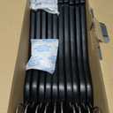 StorageWorks Black Wooden Hangers 20 Pack, Heavy Duty Wood Hangers for Closet, Clothes Hangers for Coats, Shirts, Pants, Suits