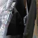 YITAHOME 55" Convertible Sofa Bed, 3-in-1 Sleeper Sofa with Iron Frame Pull-Out Bed, Linen Futon Couch with Reclining Backrest and Side Pocket, Modern Loveseat for Living Room Bedroom Apartment, Black