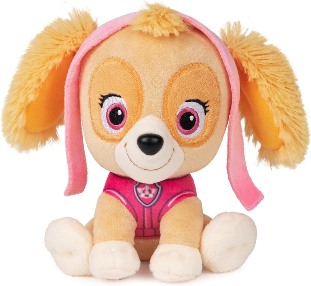 GUND Official PAW Patrol Skye in Signature Aviator Pilot Uniform Plush Toy, Stuffed Animal for Ages 1 and Up, 6" 