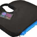 NOVA 2 Cooling Gel Seat Cushion with Coccyx Cutout Double Layer Honeycomb Design for Tailbone & Pressure Relief, Breathable Non-Slip Chair Pad with Handle for Office, Car & Wheelchair